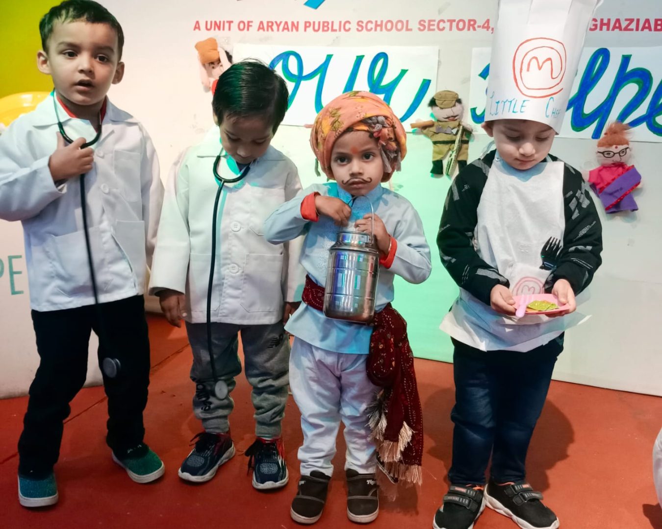 Our Helpers act – Aryan Kids World Our Helpers act - Aryan Kids World