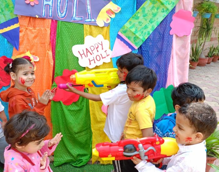 Holi celebration – Aryan Kids World Holi celebration - Aryan Kids World