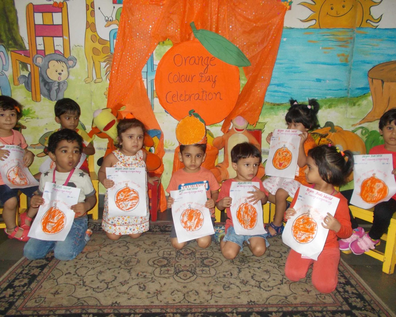 Color days celebration – Color Recognition – Aryan Kids World Color days celebration - Color Recognition - Aryan Kids World