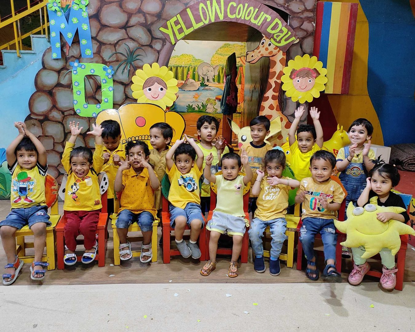 Color days celebration – Color Recognition – Aryan Kids World Color days celebration - Color Recognition - Aryan Kids World