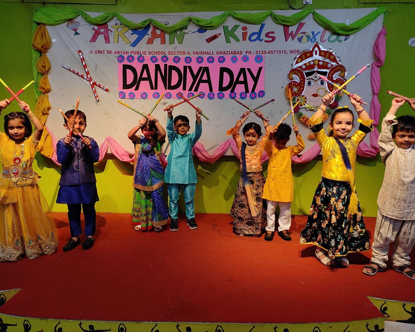 Navratri Celebration – Aryan Kids World Navratri Celebration - Aryan Kids World