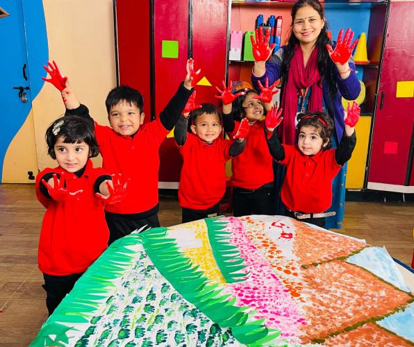 Hand Printing – Aryan Kids World Hand Printing - Aryan Kids World