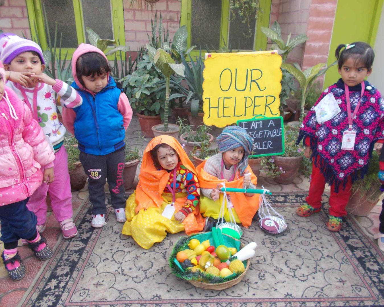 Helper act – Farmer selling fruits and vegetables activity – Aryan Kids World Helper act - Farmer selling fruits and vegetables activity - Aryan Kids World
