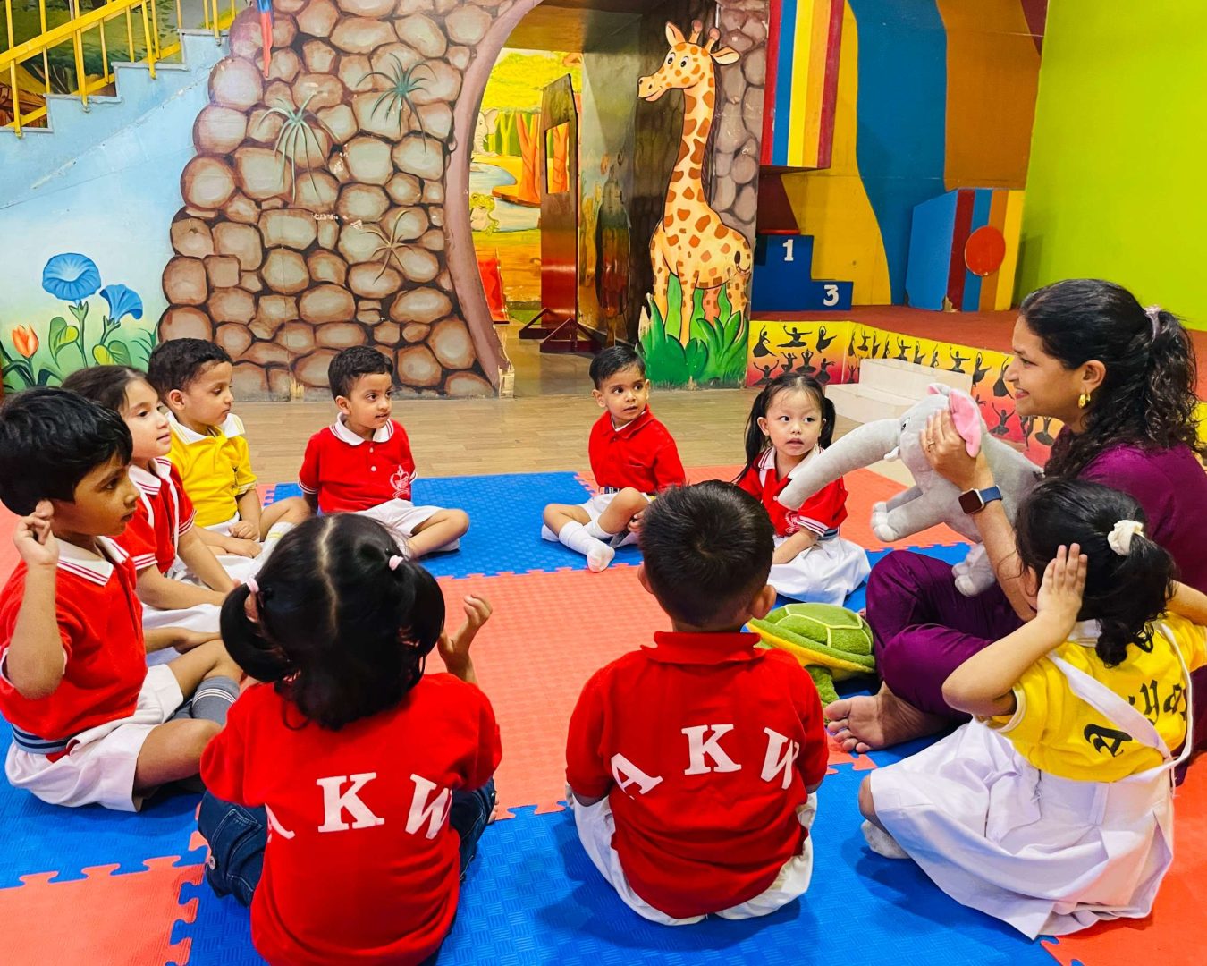 Story Telling or Circle Time – Aryan Kids World Story Telling or Circle Time - Aryan Kids World