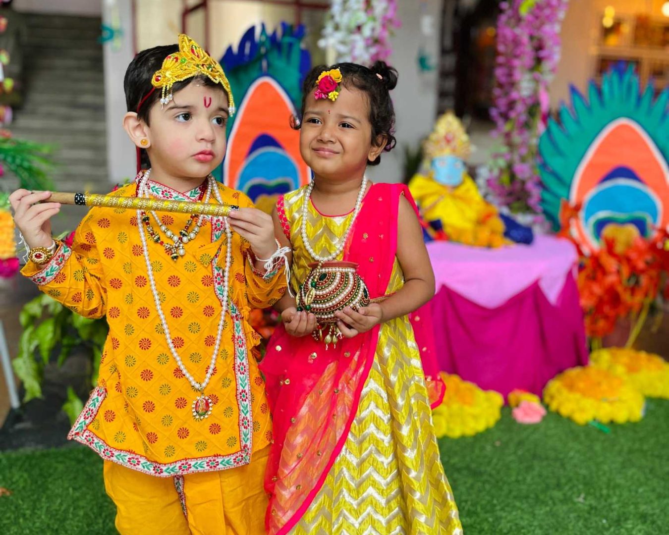 Radha and Krishna – Janmashtami special – Aryan Kids World Radha and Krishna - Janmashtami special - Aryan Kids World